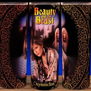 Beauty and the Beast 1987 - Linda Hamilton - Ron Perlman Cup Mug Tumbler 20oz